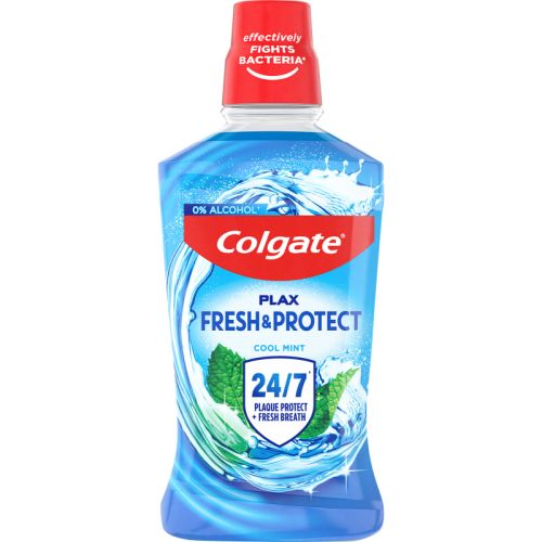 Colgate stn voda Plax Fresh &amp; Protect Cool Mint 500 ml
